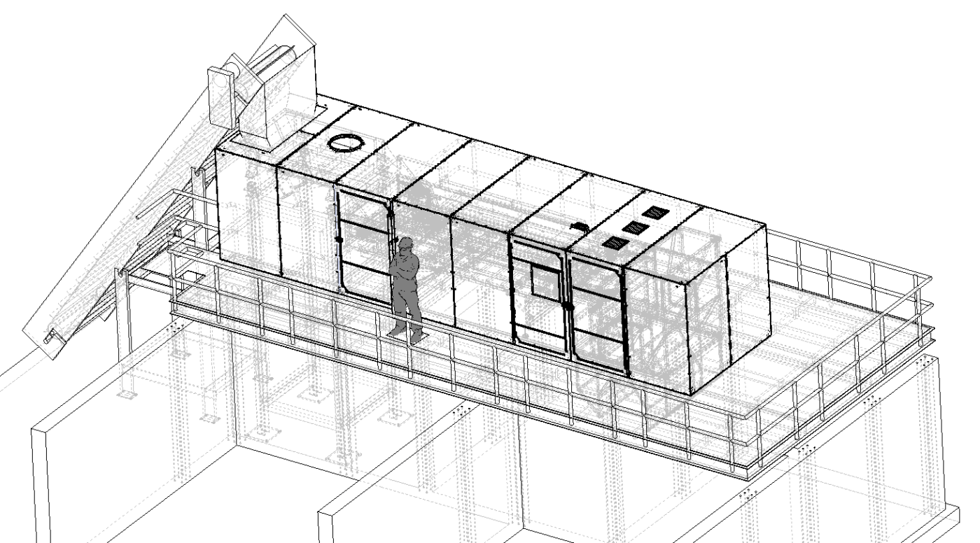 industrial equipment product development sketch