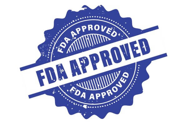 FDA approval sticker for QMS and Medical Device